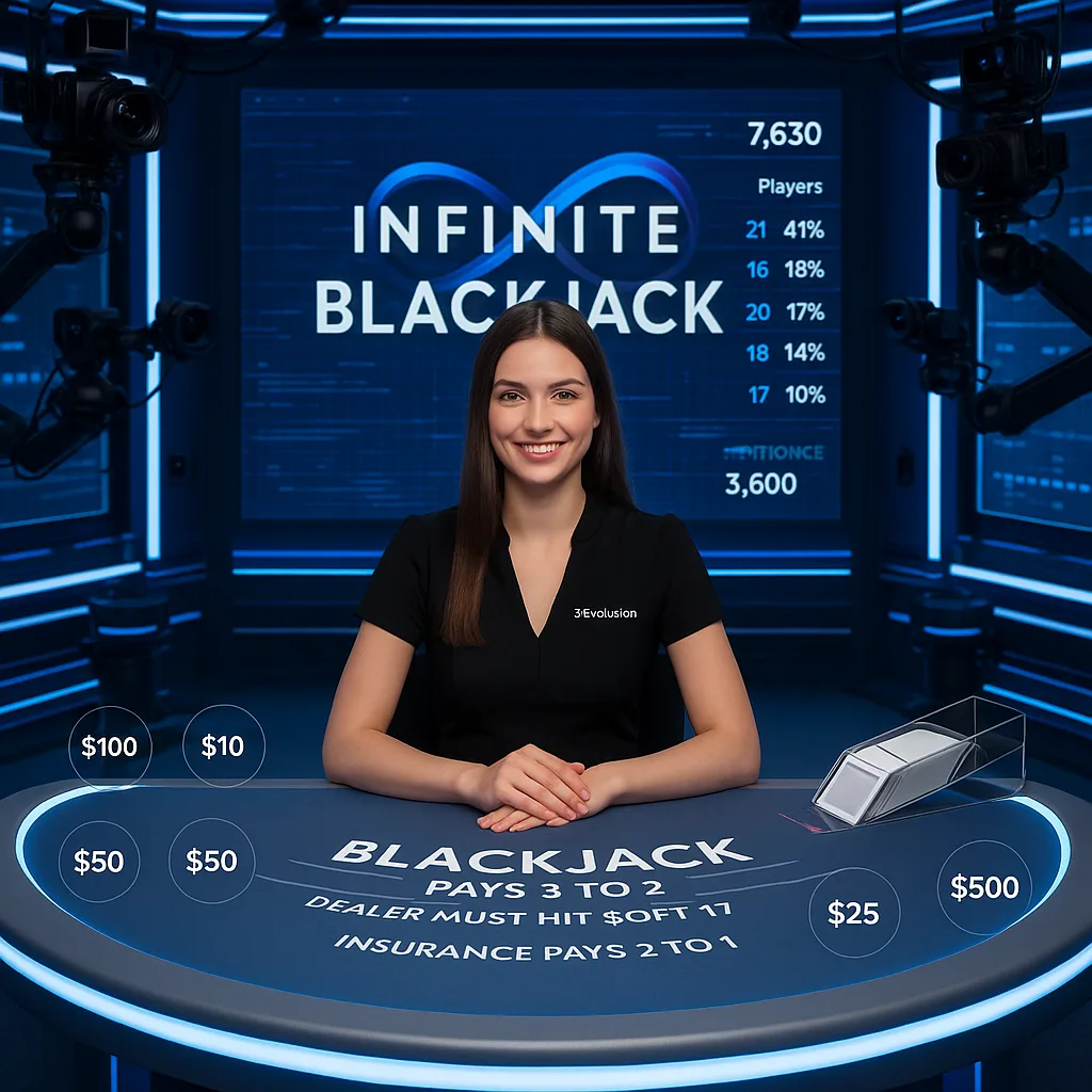 Legiano - Live Blackjack - Live Casino Games