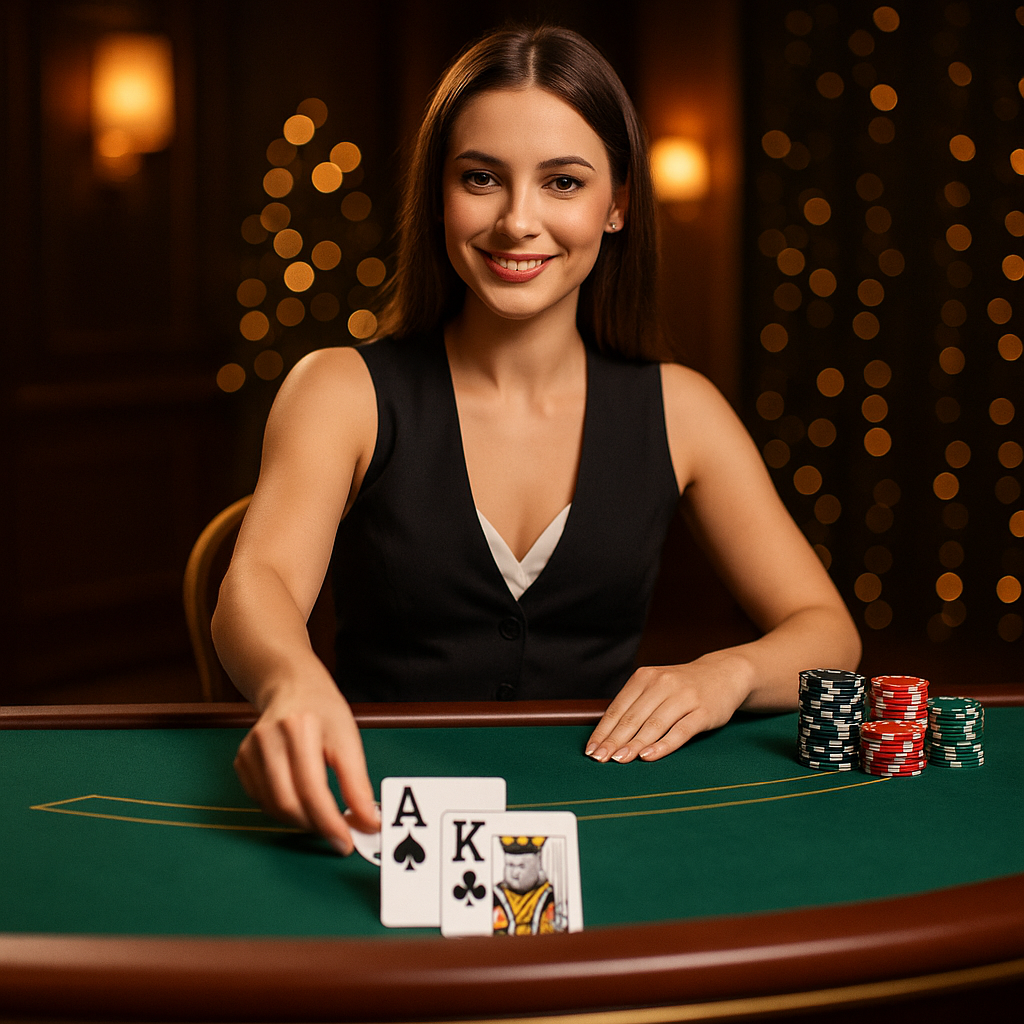 Legiano - Live Blackjack Game - Real Dealer Casino