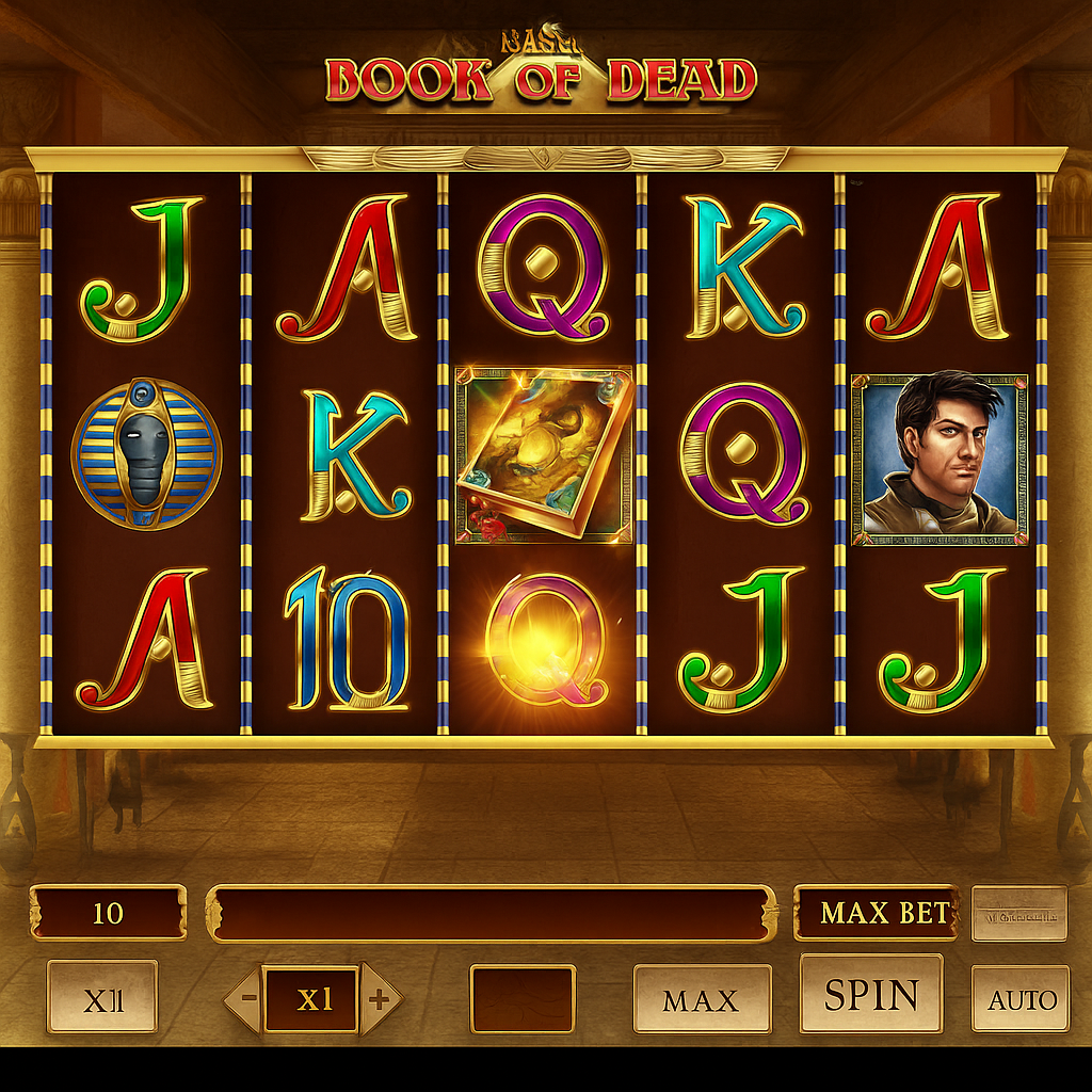 Legiano - Book of Dead Slot Game - Casino Games