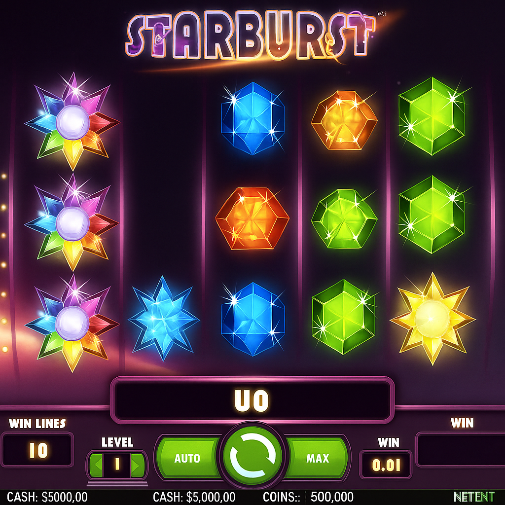 Legiano - Starburst Slot Game - Casino Games