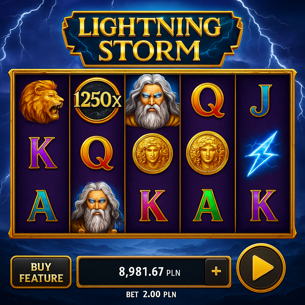 Legiano - Lightning Storm Slot Game - Casino Games