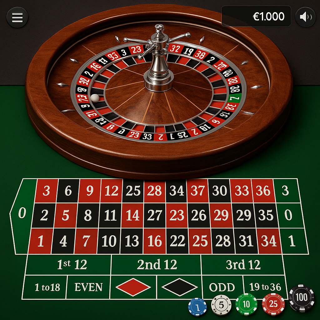 Legiano - Roulette Table Game - Online Casino